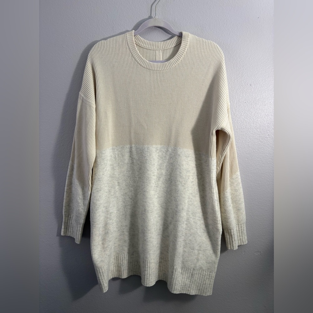 Lululemon Cream Restful Intentions Sweater